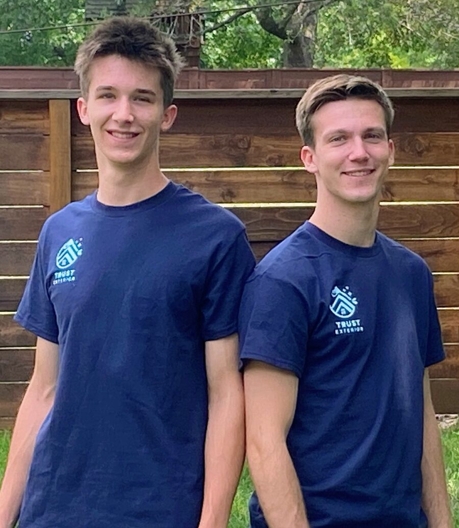 Owen Johnson and Collin Ford, founders of Trust Exterior